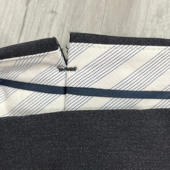 Brooks Brothers BrooksFlex Regent Fit Wool Work Dress Un-hemmed Pants 44x30 - Picture 3 of 15